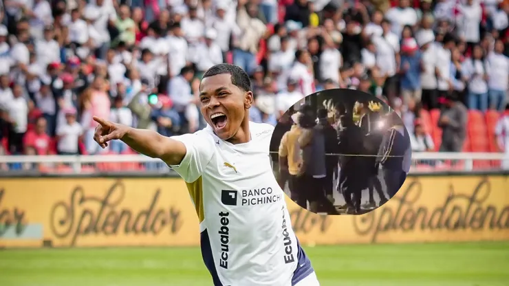 Bryan Ramírez fue agredido por hinchas de Liga de Quito tras la derrota.