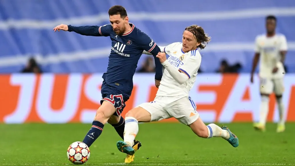 El 3-1 al PSG de Messi, partido favorito de Modric en Real Madrid: GETTY