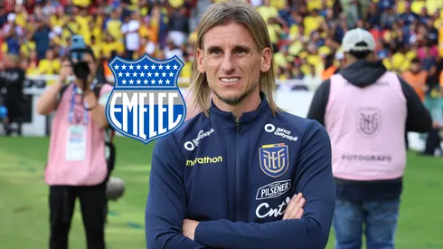 Beccacece lleva como sparring a este jugador de Emelec