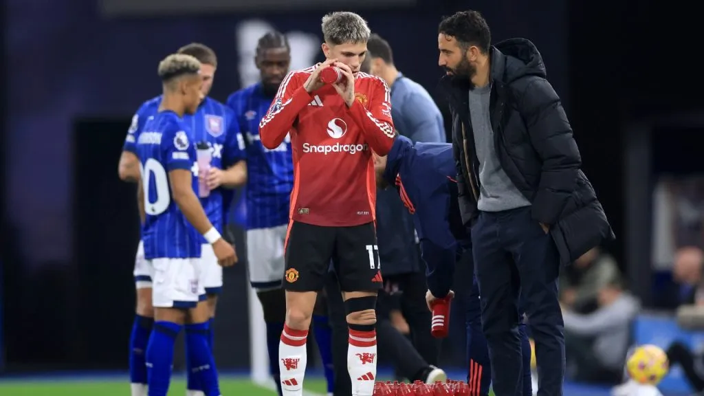 Amorim espera que Garnacho deje Manchester United: GETTY