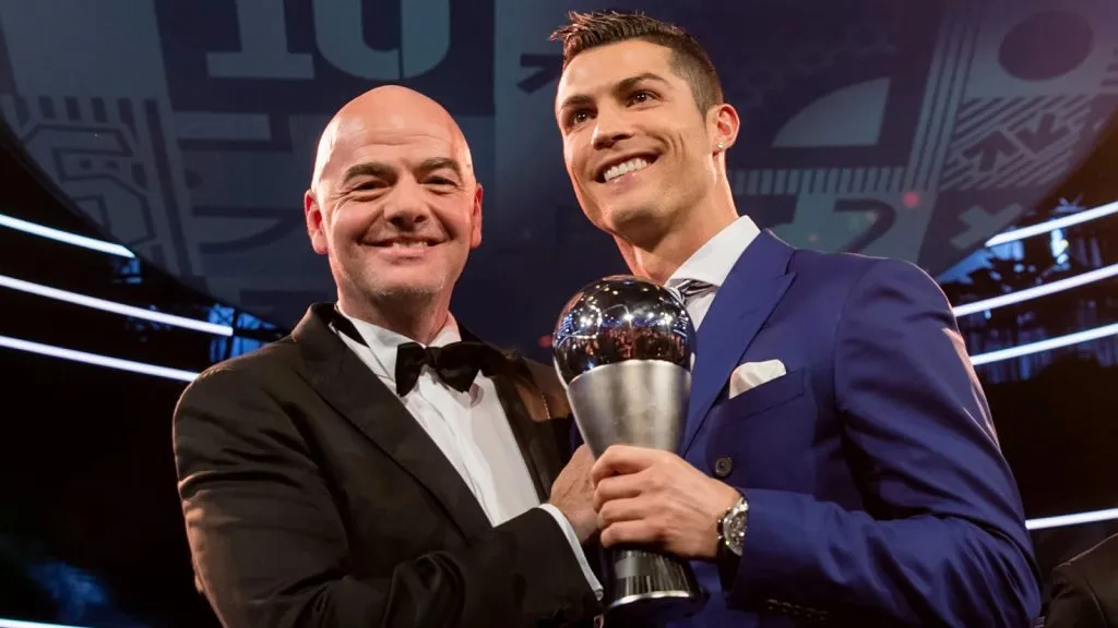 Infantino cuenta con que Cristiano pueda jugar el Mundial de Clubes: GETTY
