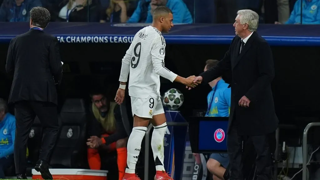 Ancelotti no duda que Mbappé revertirá su situación en Real Madrid: GETTY