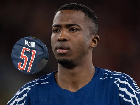 ¿Por qué William Pacho juega con el número 51 en la final de la Champions League?