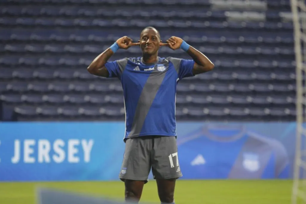 Jaime Ayoví regresó a Emelec de Europa el año pasado.