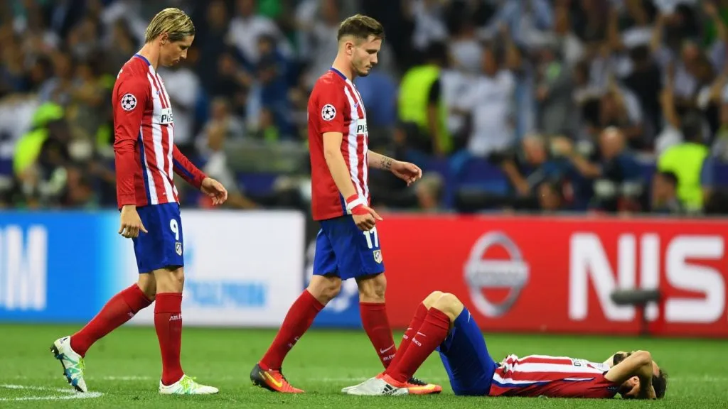 Atlético de Madrid perdió las tres finales de Champions que disputó: GETTY