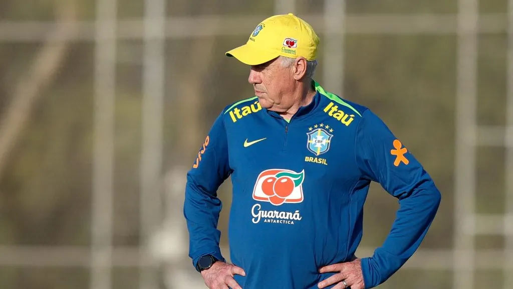 Carlo Ancelotti – DT de Brasil.