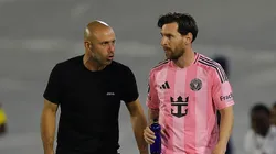 Mascherano y Messi ya saben su gran objetivo para el Mundial de Clubes.