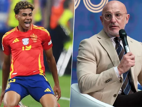 Luis De La Fuente comparó a Lamine con Messi