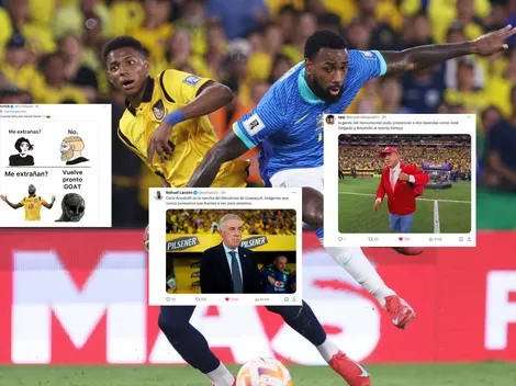 Los mejores memes del partido de Ecuador y Brasil por las Eliminatorias
