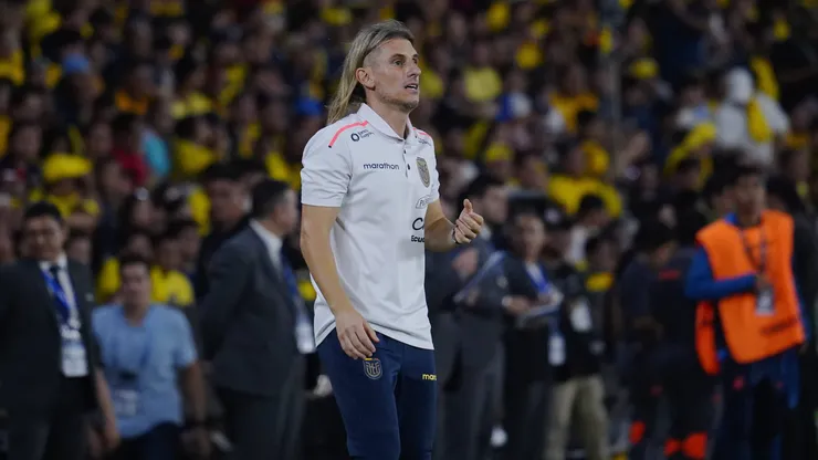 Beccacece defiende el partido de Ecuador ante Brasil