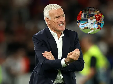 Deschamps analizó la posición de Mbappé tras la debacle