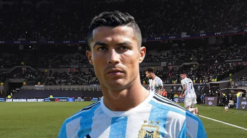 Así hubiera sido la carrera de CR7 en Argentina según la IA.