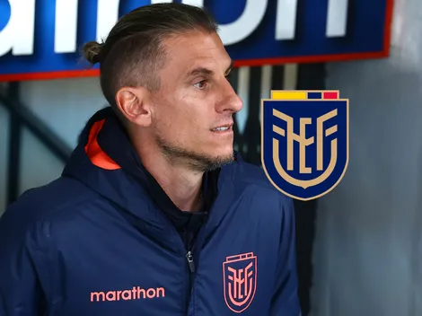 Sebastián Beccacece le "pega" a la hinchada de Ecuador por este jugador