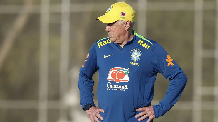 Carlo Ancelotti habló de la presión en Brasil por conseguir una victoria ante Paraguay este martes en Sao Paulo.