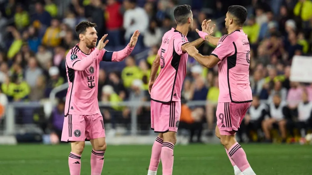 Miami teme por la marcha de Suárez, Messi y Busquets desde el 1 de enero del 2026: GETTY