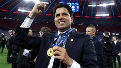 Al-Khelaifi nombró a Messi, Neymar y Mbappé tras ganar la Champions.