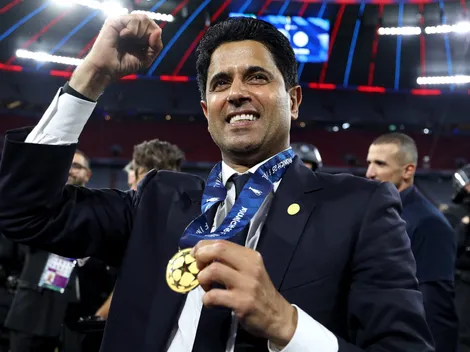 Al-Khelaifi, con mensaje a Messi, Mbappé y Neymar tras ganar Champions