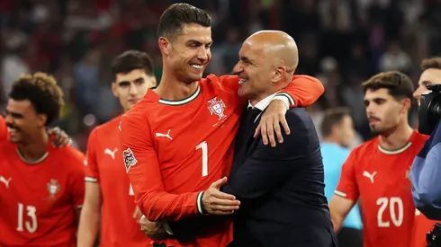 Roberto Martínez dijo que no saca a Cristiano Ronaldo porque lleva 20 goles en 25 partidos y ningún otro delantero tiene esos números.