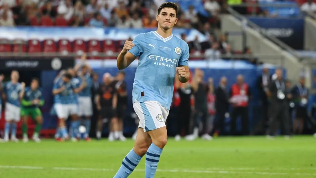 Desde agosto del 2023 que Julián Alvarez apenas tiene descanso: GETTY