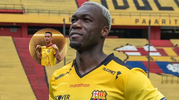 Felipe Caicedo es baja y Miguel Parrales jugará con Barcelona SC