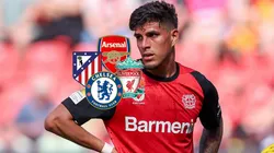 Los equipos que sí pagarían por Piero Hincapié