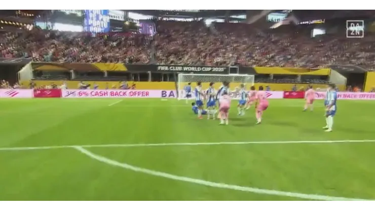 Messi y su obra de arte desde la visión de Garay