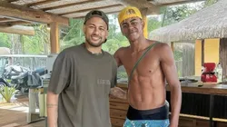 Lamine Yamal se junto con su ídolo Neymar en Brasil.