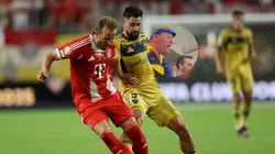 El viral cruce de los hinchas de Boca con un aficionado del Bayern