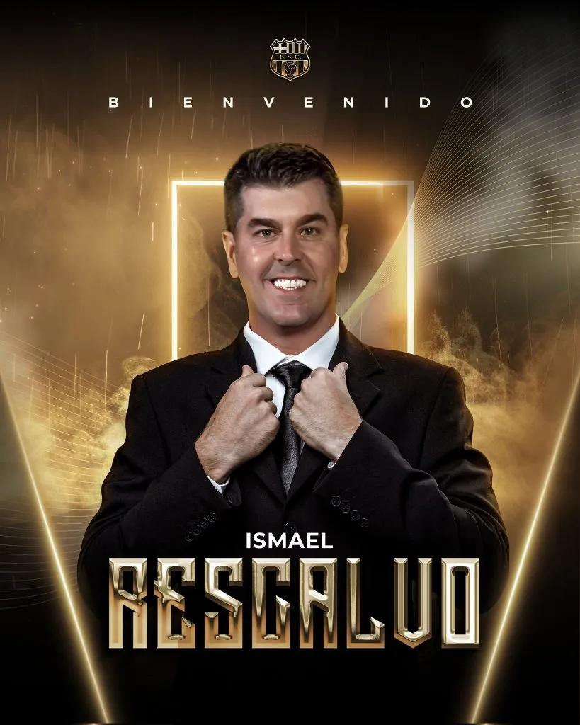 Rescalvo fue anunciado  en junio como DT de Barcelona. Foto: Barcelona.