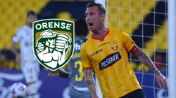 Mientras en Barcelona ganaba USD 70.000, esto le pagará Orense SC a Damián Díaz