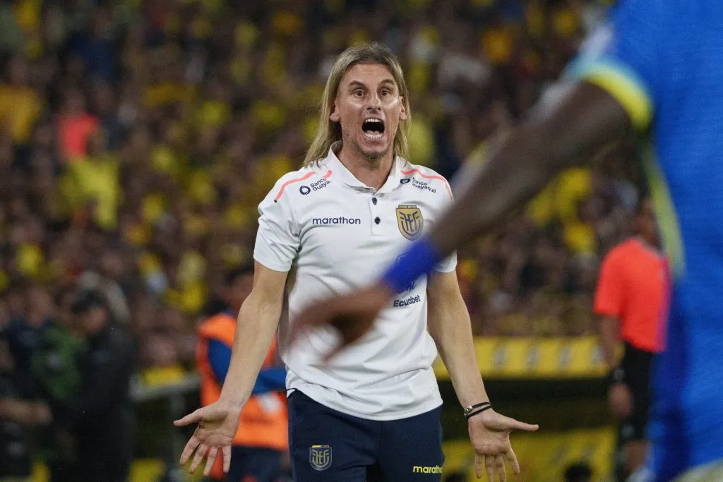 Beccacece tiene contrato con Ecuador hasta el Mundial. (Foto. GettyImages)