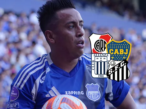 Christian Cueva no dudó y comparó a Emelec con este grande del continente