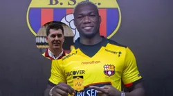 Ismael Rescalvo recién llegó a Barcelona SC y Felipe Caicedo le da esta noticia