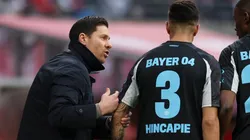 Xabi Alonso habla del interés del Real Madrid por Piero Hincapié