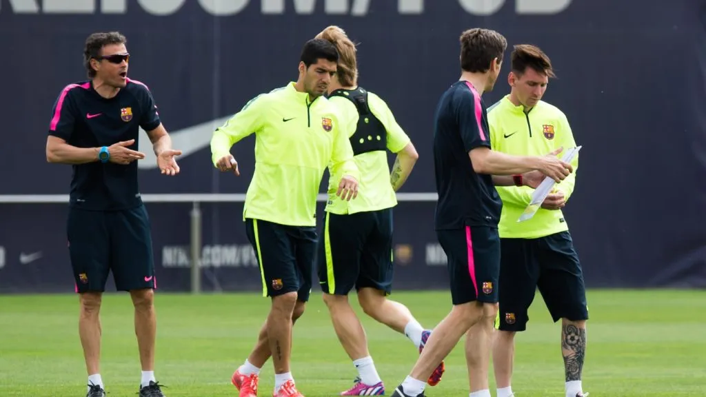 Messi y Luis Enrique no recondujeron su relación hasta la primavera del 2015: GETTY