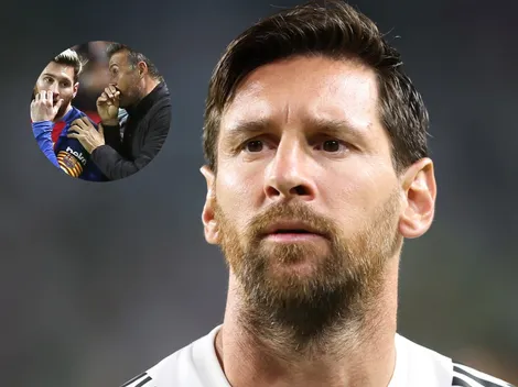 Así eran Messi y Luis Enrique en Barcelona: "Hubo un tiempo de tensión"