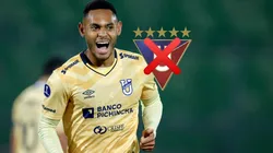 El jugador panameño le hace el feo a Liga de Quito