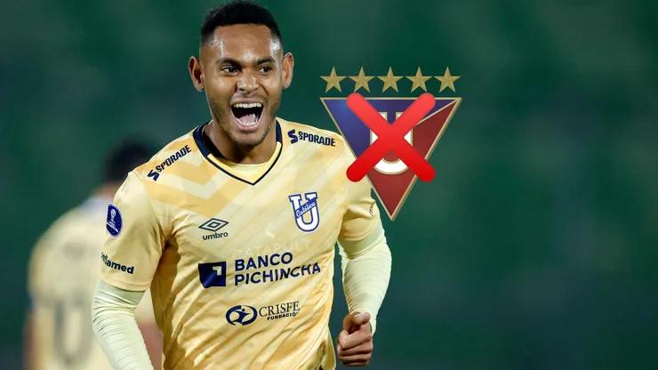 El jugador panameño le hace el feo a Liga de Quito