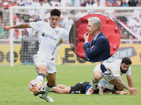 Fuerte denuncia: A Tiago Nunes le impondrían la titularidad de jugadores en Liga de Quito