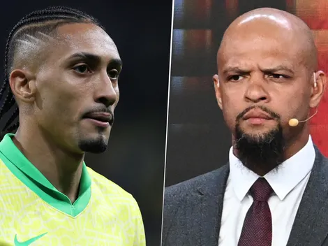 Felipe Melo le apuntó a Raphinha por sus críticas al Mundial de Clubes
