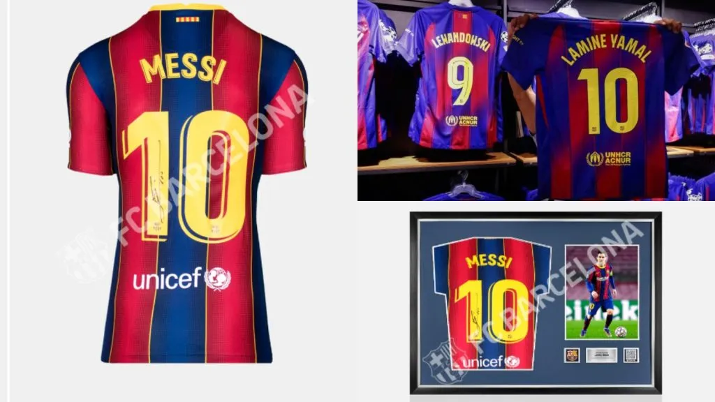 Barcelona todavía vende camisetas de Messi en su tienda: TW