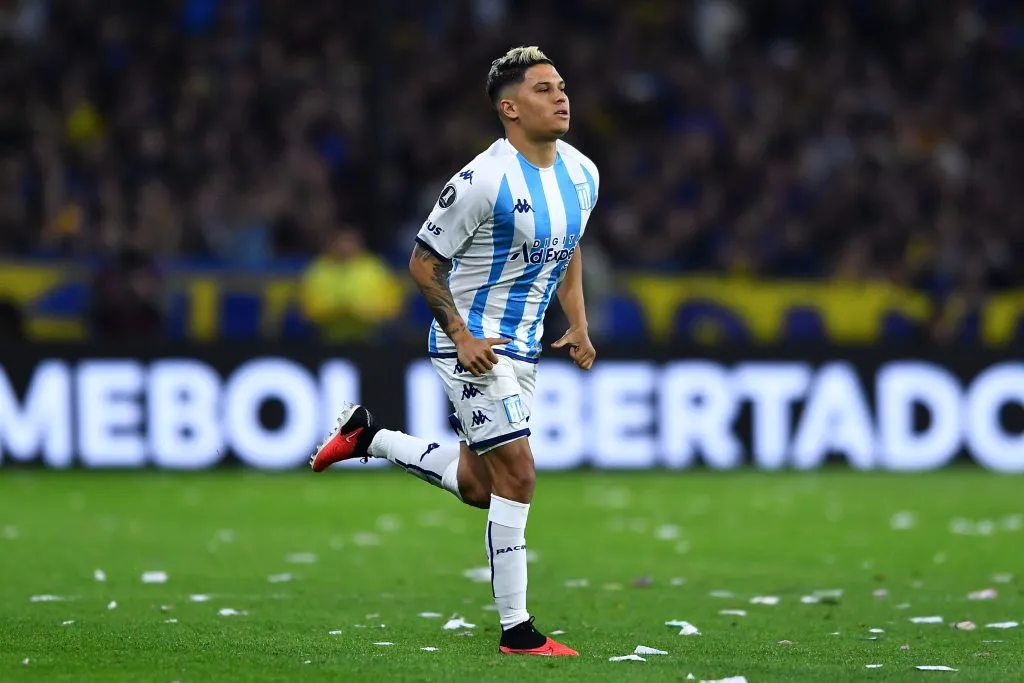 Juan Fernando Quintero viene de ser campeón Sudamericana con Racing.