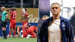 Luis Enrique remarcó que su París Saint-Germain no es violento, luego de la lesión de Jamal Musiala.