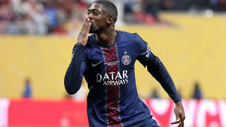 Ousmane Dembélé le dedicó a Diogo Jota su festejo del gol al Bayern Munich en los Cuartos de Final del Mundial de Clubes.