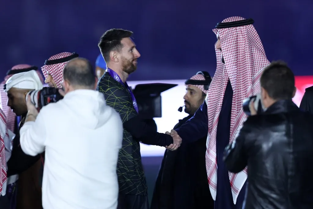 messi arabia saudita