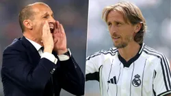 Massimiliano Allegri, en su conferencia de prensa de presentación como DT del Milan, confirmó el fichaje de Luka Modric.