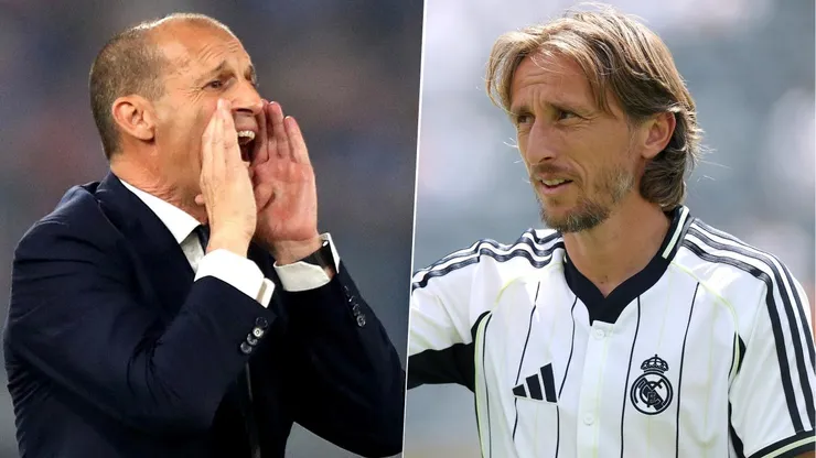 Massimiliano Allegri, en su conferencia de prensa de presentación como DT del Milan, confirmó el fichaje de Luka Modric.