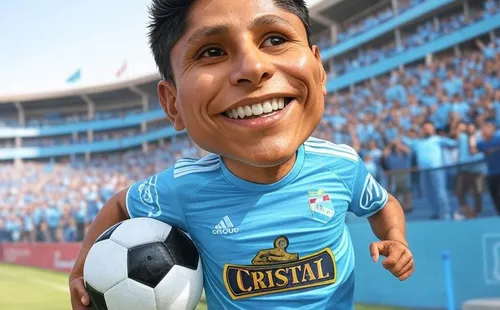 Hinchas de Sporting Cristal sueñan con Raúl Ruidíaz. (Foto: X).