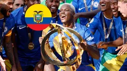 El emocionate gesto de Moisés Caicedo con hinchas ecuatorianos