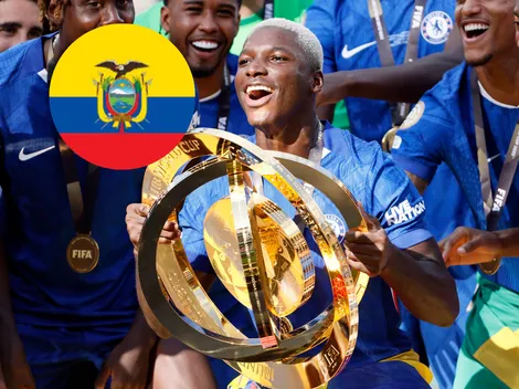 VIDEO | El emocionante gesto de Moisés Caicedo con hinchas ecuatorianos tras ser campeón del Mundial de Clubes